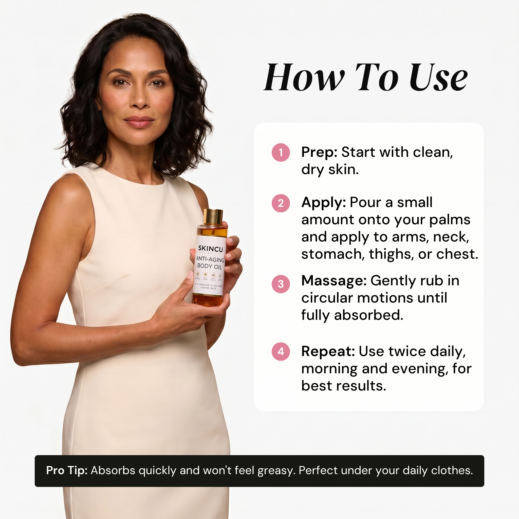 REVERSE-AGING BODY OIL